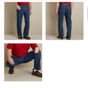 Men's DuluthFlex Ballroom Weekender Relaxed Fit Jeans 40x34 GUC